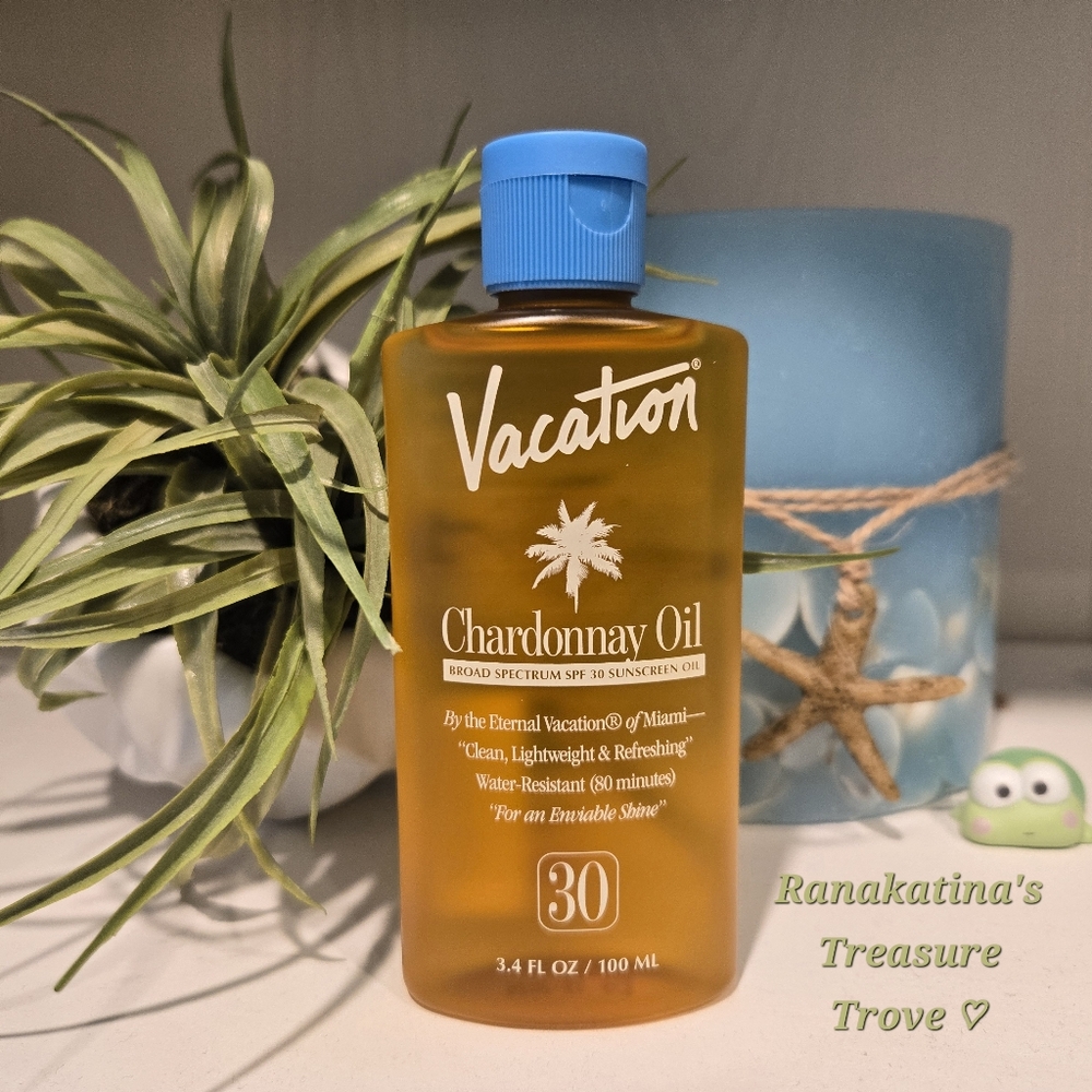 🌴 Vacation Chardonnay Oil SPF 30 Sunscreen by Eternal Vacation of Miami